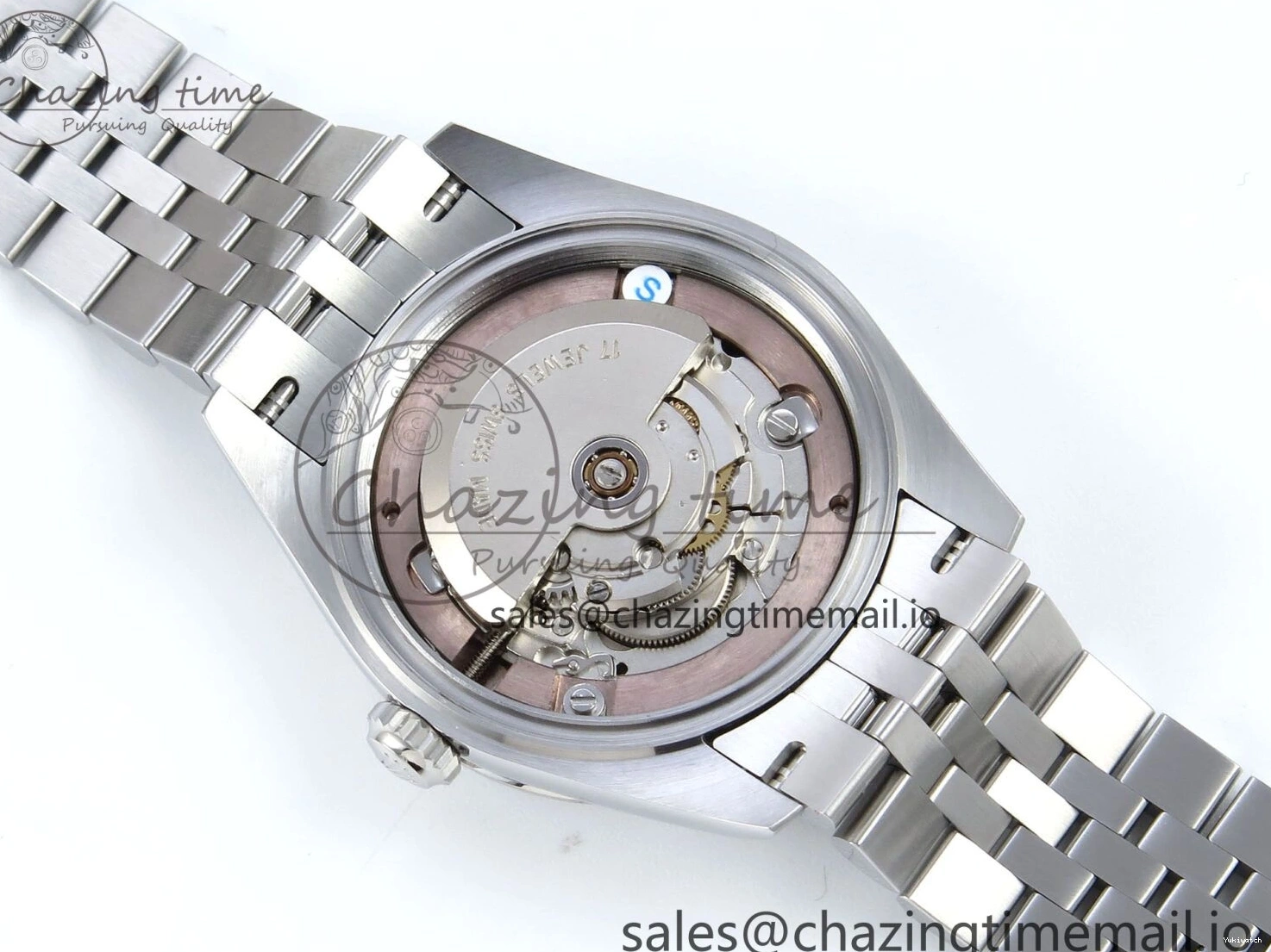 Bezel 904L Steel Dial Edition Bracelet 31 on ETA White 2688 DateJust ARF Diamonds 1:1 Best SS 278384RBR Jubilee Roman 0109